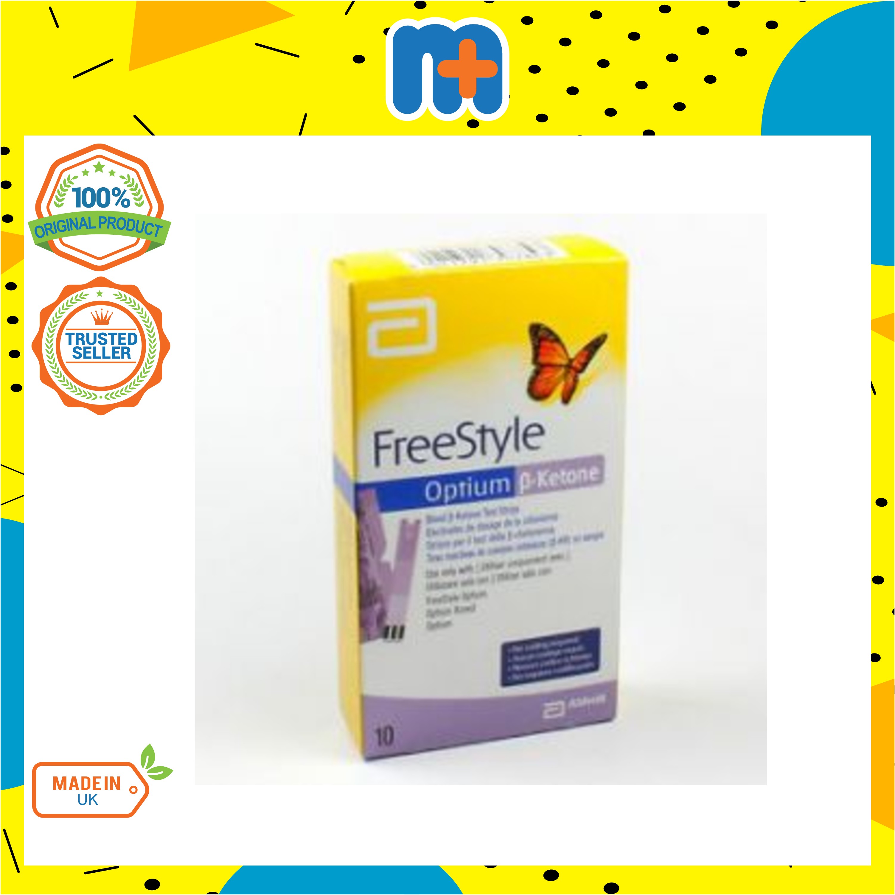FREESTYLE OPTIUM NEO H KETONE TEST STRIP 10S
